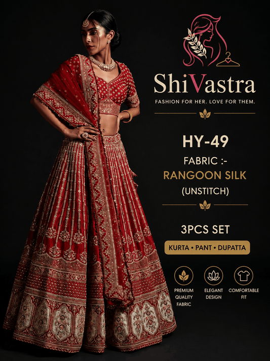 Ethnic Lehenga HY-49 - The Fab Factory